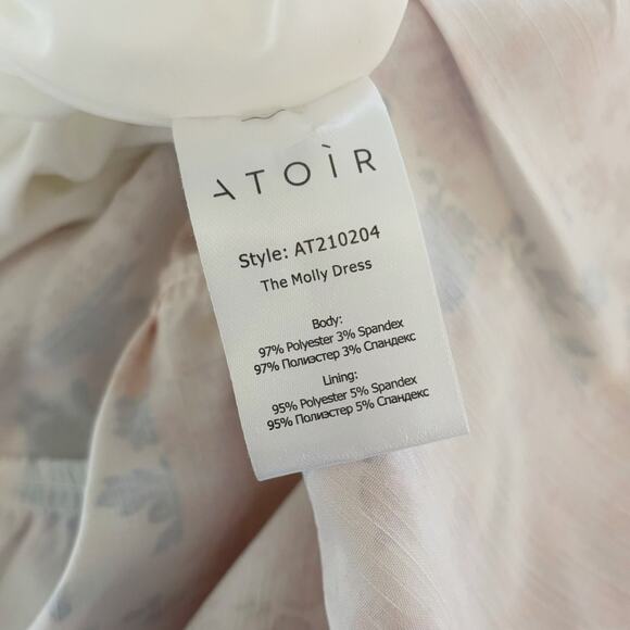 Atoir Molly Midi Dress Floral 4 NEW - Picture 9 of 9